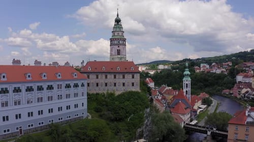 Incredibly Beautiful Houses and Castle in Cesky Krumlov Czech Republic