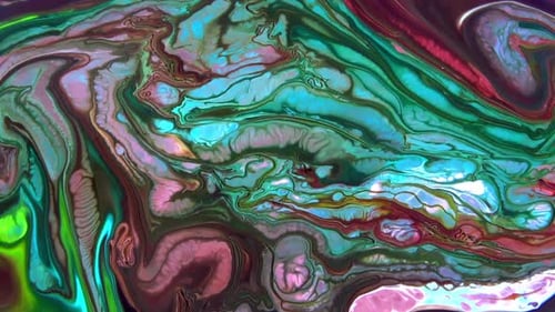 Abstract Colorful Ink Movements Spreads On Water Texture 278