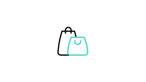 Shopping Bags Animated Icon