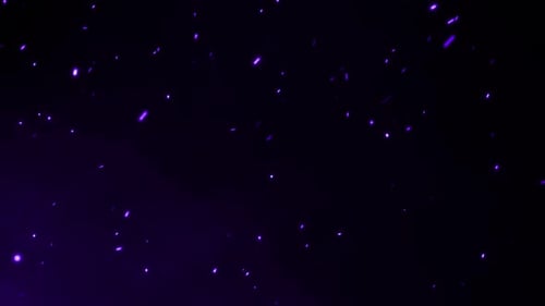 Abstract Glowing Purple Particles Background Motion Graphic