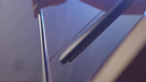 Close Up of String Instrument Being Played