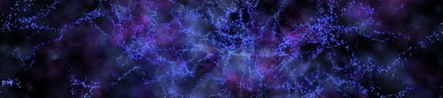 Abstract Glowing Particle Network Background Animation