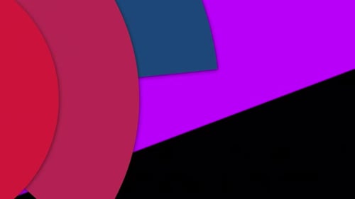 Modern multicolor swept of semi circle stripes transition