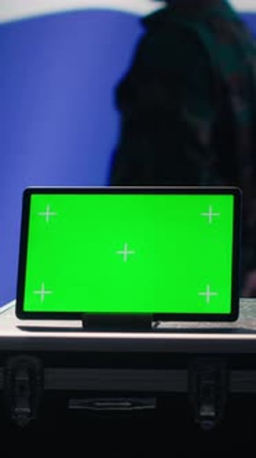 Vertical Video Russian Spy Silencing Online Opposition Voices Using Mockup Notebook