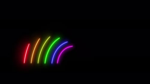 Rainbow Symbol of LGBT Freedom in Pride Month