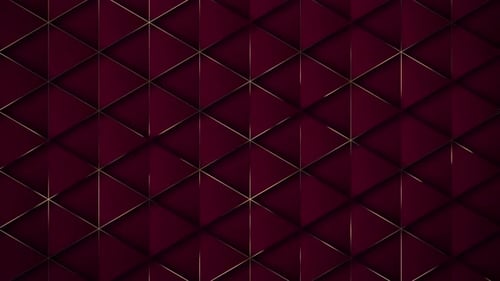 Abstract burgundy background with gold. Burgundy background. 4k luxury geometric background with bro