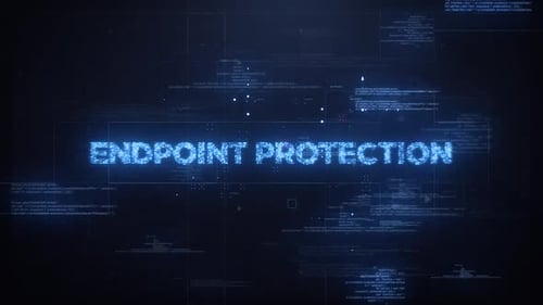 Futuristic Digital Glitch Text Reveal