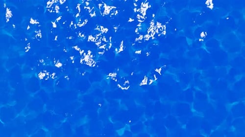 Clear Sea Water Surface Flowing Screen Background
