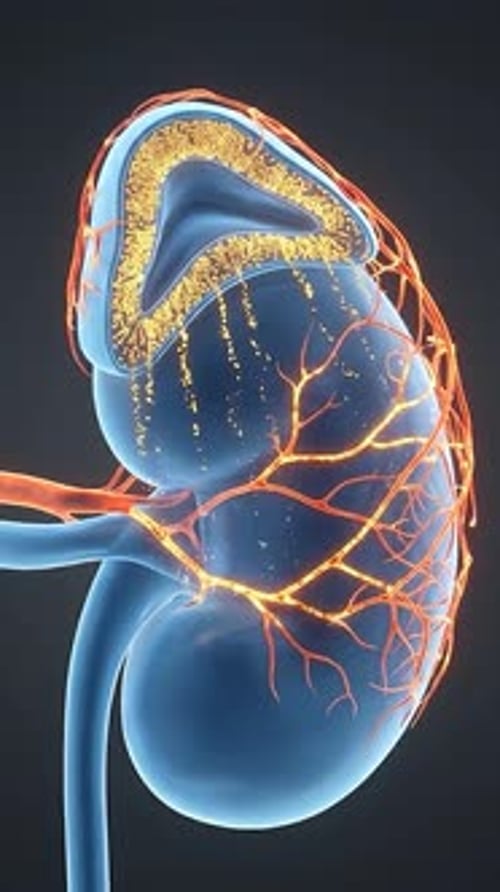 Cortisol - Abstract Hormone Release Signaling 3D Animation | Manestream Den