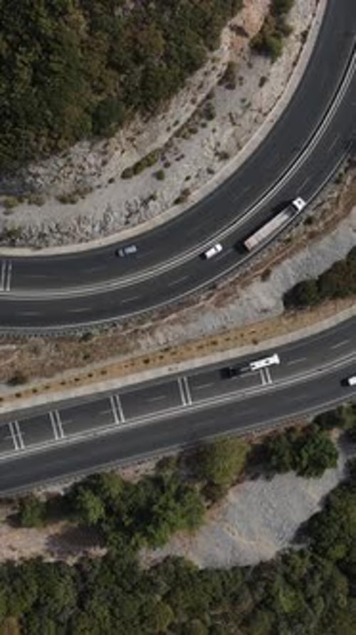Transportation Sharp Bend