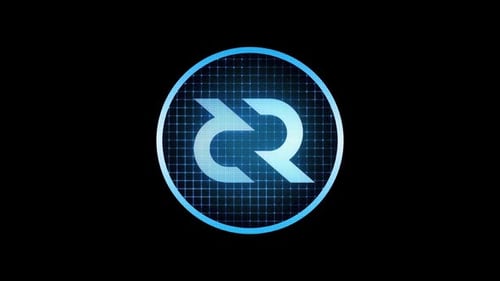 Futuristic Digital Grid Logo Reveal