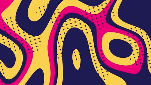 Bright Dynamic Animated Background