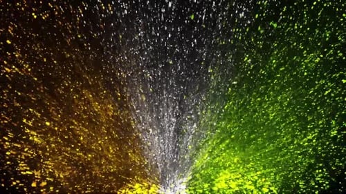 Vibrant Holi Color Particle Burst Animation