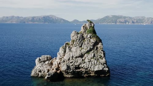 Mediterranean Coastal Seascape Sea Nature Vacation Holiday Destination