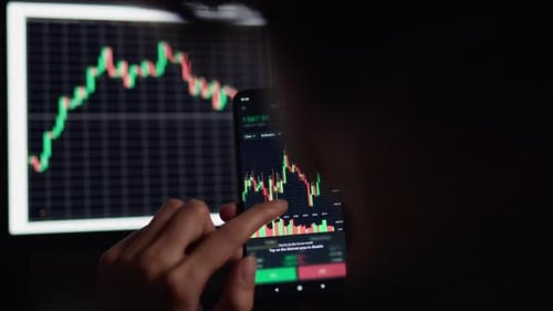 E Commerce Currency Market Online Dynamics Of Changes In The Graph Of The Chart Of The Exchange Rate