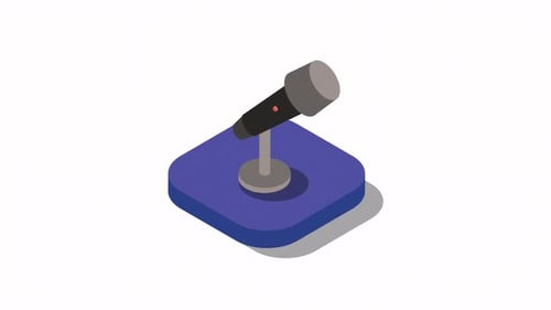 Microphone Alpha Animation