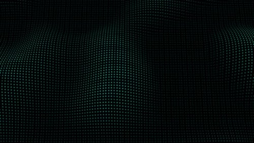 Elegant Abstract 3D Green Dot Background Emerald Mesmerizing