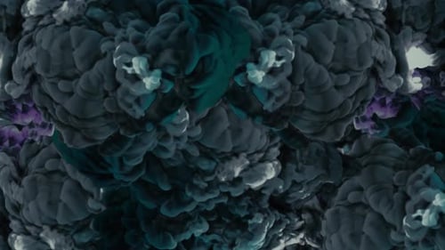 Abstract Fluid Ink Flowing Motion Background