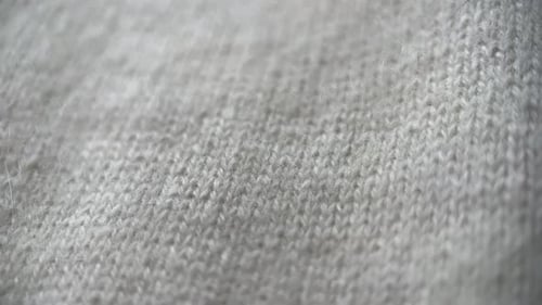 Close Up Macro of a Knitted Texture