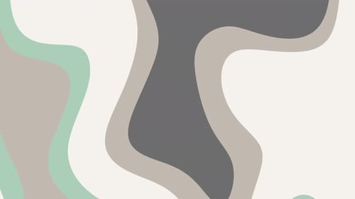 Fluid Organic Morphing Shapes Motion Background