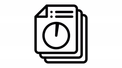 business line icon animation