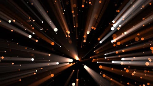 3D goldene Punkte auf hellem Hintergrund