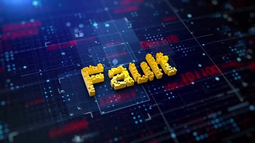 Pixelated Word Fault