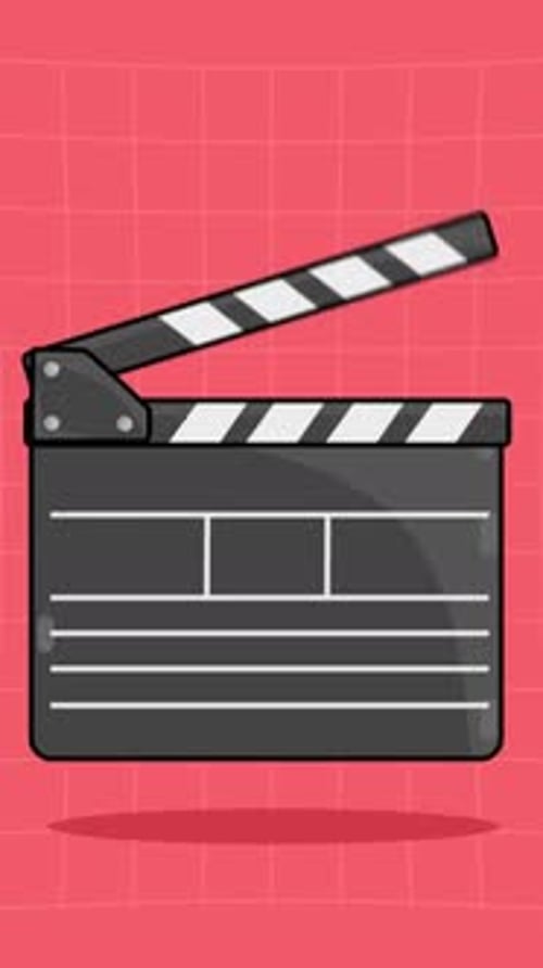 Modern Clapperboard Clap Animation for Vertical Video Productions