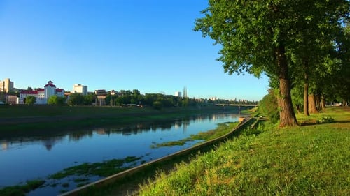 Early Morning Landscape In The City Of Vitebsk 056