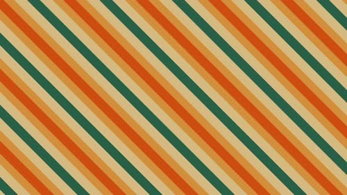 Retro Diagonal Stripes Animated Looping Background