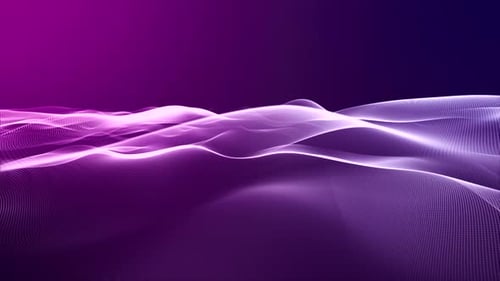 Ocean Wave Line Art Background V2