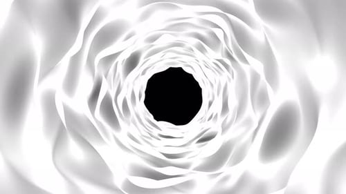 smooth wave tunnel animated 4k. Vd 25