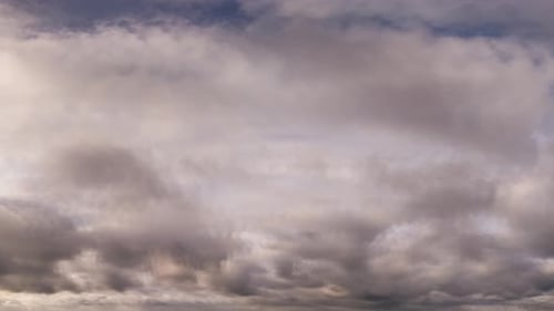 Cloudscape-Animation Cinemagraph: Schleife wogender Wolken am Himmel