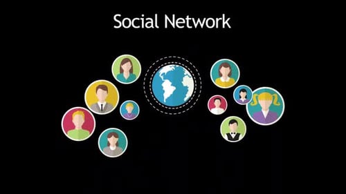 The Social Network Alpha Channel