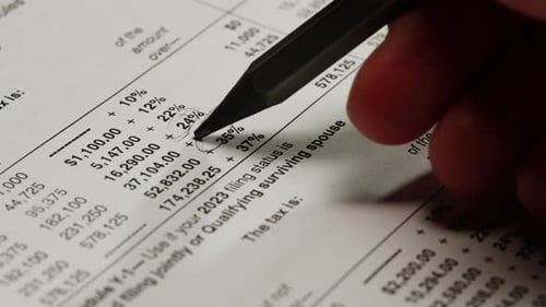 Formulaire W9 vierge et formulaire W8BEN ou 8W Déclaration de revenus des particuliers américains et impôt de l'Internal Revenue Service
