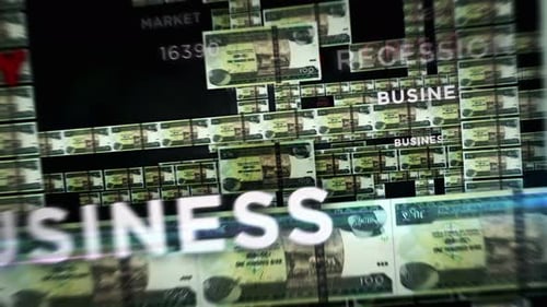 Ethiopia Birr money banknotes seamless loop flight