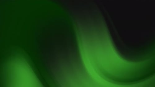 Abstract Green Swirls And Shadows Background Motion