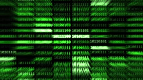 display new quality numbers letters coding technology