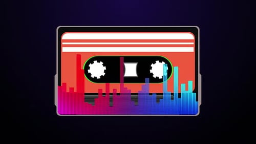 Cassette Spectrum Background Loop