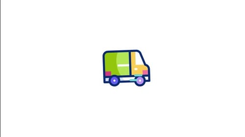 Van Animated Icon