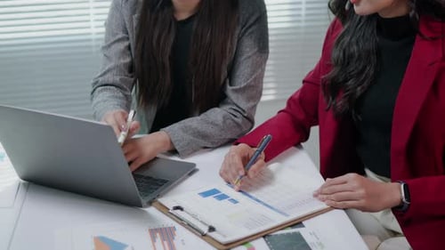 Collaborative esg strategy meeting corporate office