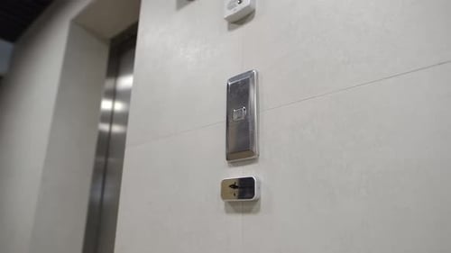 Lift Call Button Designed for Easy Movement in Office