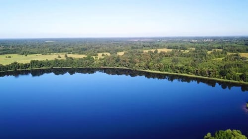 Beautiful Landscape Of Lakes In The Shumilinsky District 09