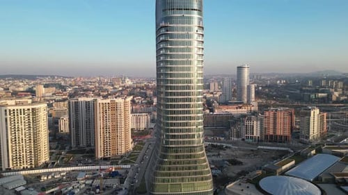 Scenic Views Of Belgrade City And Skyline