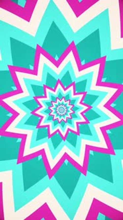 Boucle de fond expansive en forme d'étoile concentrique rayée abstraite