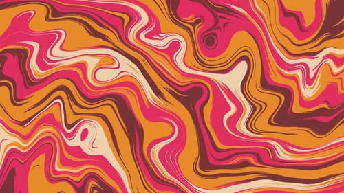Fluid Liquid Red Animated Background