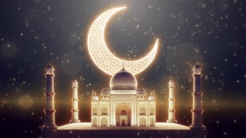 Eid Mubarak Hintergrundschleife