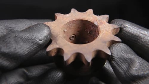 Maschinenteile Stahlgetriebe und Schrauben 8485