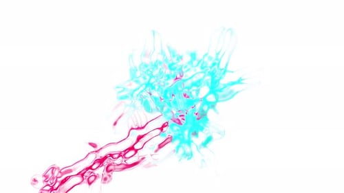 4K Elektrisches abstraktes Hintergrund-Loop Digital-Rendering
