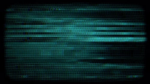 Scanning Horizontal Glitch Effect Digital Noise Background